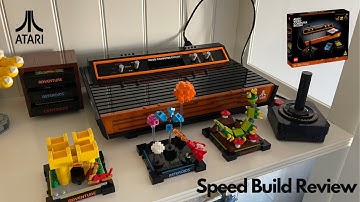 LEGO Atari 2600 10306 Speed Build, Unboxing, and Review