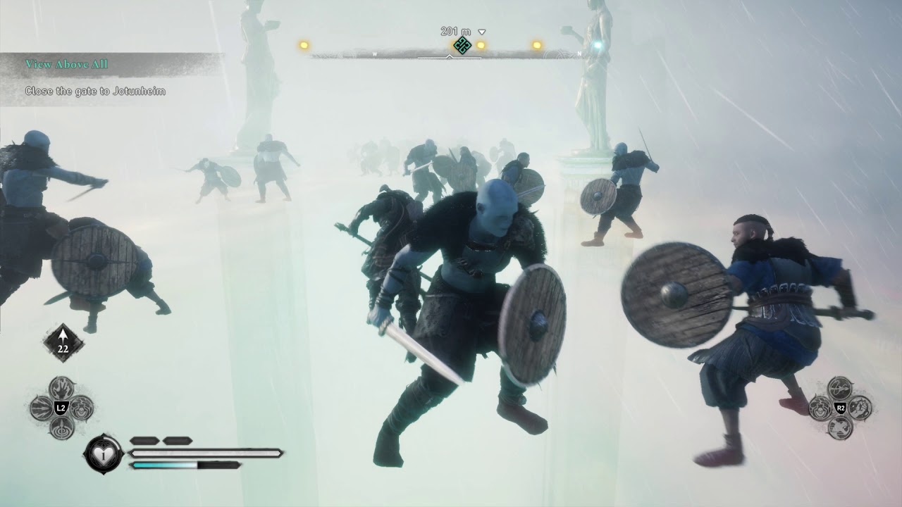 Assassin's Creed Valhalla - View Above All: Close The Gate To Jotunheim: Jorner-Gold Fight PS5