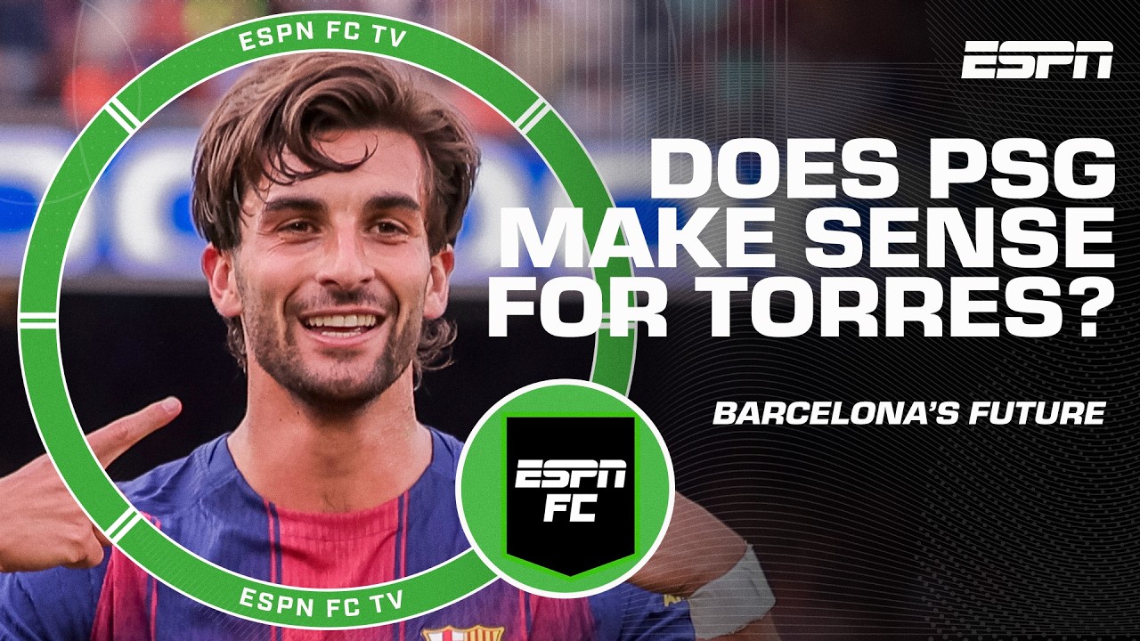 Ale Moreno believes Barcelona is happy to see Ferran Torres work out a deal with PSG 👀 | ESPN FC