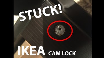 BEST!! STUCK IKEA CAM LOCK!! [PLANET LIFE HACK]