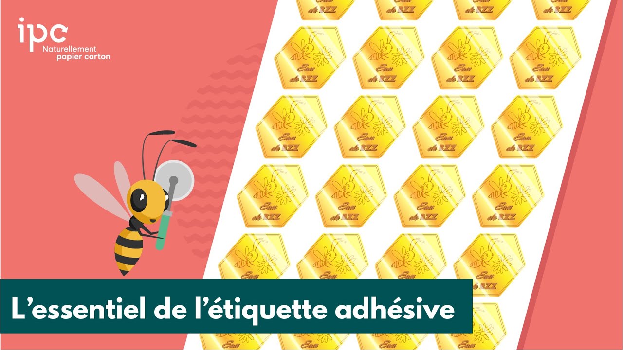ÉTIQUETTE ADHÉSIVE 🏷️ Comment la fabriquer ?