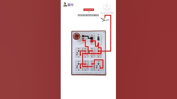 1 MCB 1 Indicator 5 Switch 3 Socket 1 Holder With 1 Fan Direct Connection #short #electric #wiring