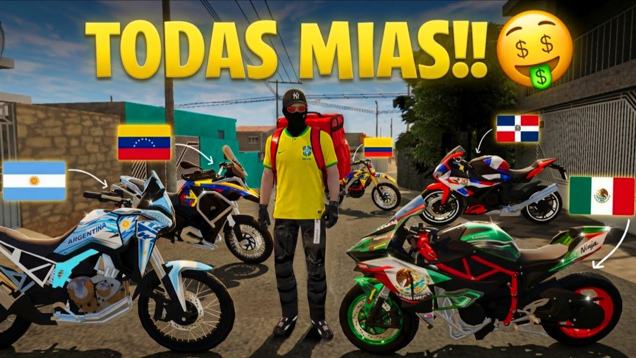 ME ROBE UNA MOTO DE CADA PAÍS EN ELITE AUTO BRASIL 🤑🇧🇷