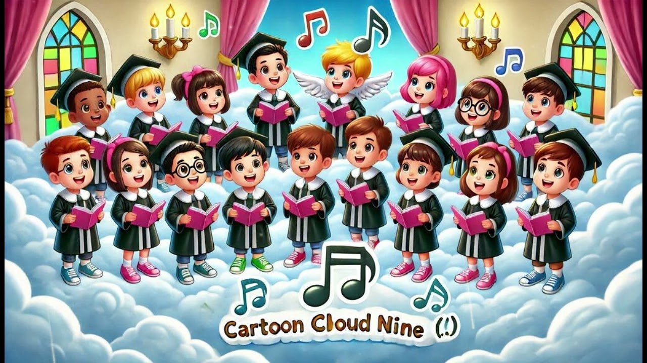 Cartoon Choir on Cloud Nine: A Heavenly Musical Adventure!