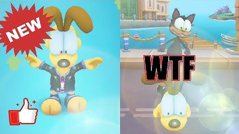 Garfield Rush - Unlocked Office Worker Android, iOS Gameplay