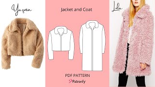 DIY Yazmin Jacket | DIY Lola Coat |  furry jacket