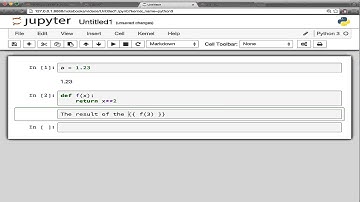 IPython NB extension PythonMarkdown