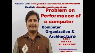 Performance of a Computer || Evaluate Computer performance ||   Performance Measures of  CPU ||