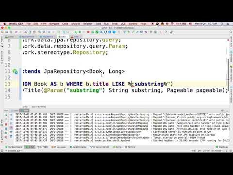 IntelliJ, Spring. Query is correct, but marked red underline