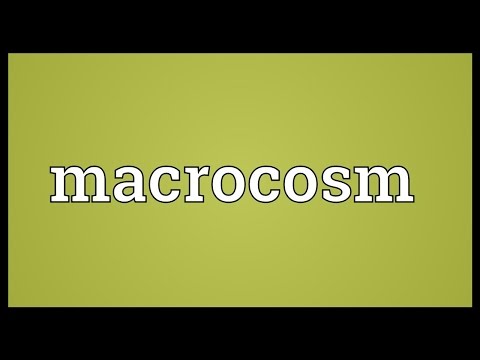 Macrocosm Meaning