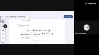 Unit:5:ALGEBRAIC STRUCTURE:Characteristic Roots, Matrices, Canonical Form(13.5.26) - UG TRB Maths 2
