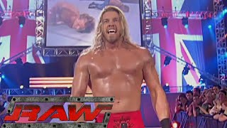 Edge Turns Heel & Betrays Shawn Michaels And Chris Benoit Raw Oct 11,2004