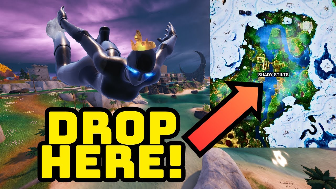 The BEST PLACES TO DROP in Fortnite YouTube