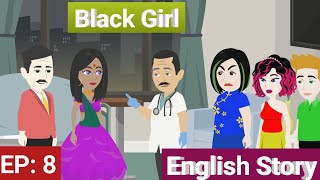 Black Girl #8| Animation Story| English Story| Learn English| Cartoon Video| Subtitles| Nabbo Toons