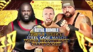 WWE Royal Rumble 2012 Full Match Card HD