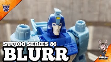 Transformers Studio Series 86 Blurr Review