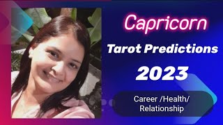 Capricorn ♑ Tarot predictions for 2023 #tarot #Career #health #relationship #money