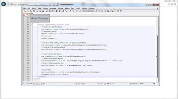 Reporting Tool: Export to HTML from Code in Stimulsoft Reports.JS - [Shot on version 2015.2]