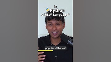 Is Python NEWER than Java?