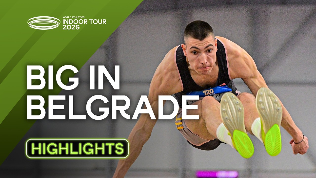 Big throws, fast laps, and long flights take centre stage in Belgrade | World Indoor Tour Gold 26