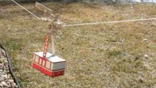 SOLAR POWER AERIAL CABLE CAR Power