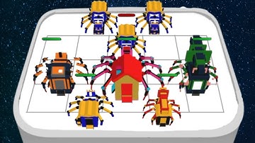 SPIDER TRAIN Craft Merge - Merge Choo Choo Monster ★ Merge Master -AGMSONNY