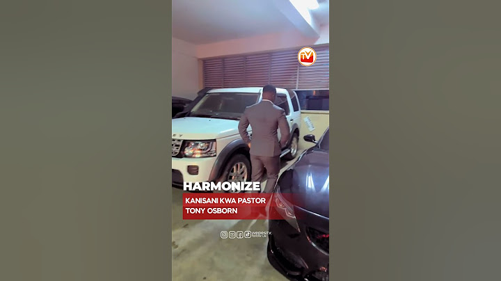 HARMONIZE KANISANI KWA PASTORTONY OSBORN