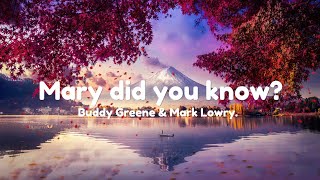 Mary Did You Know? - Lyrics video (Radio Version) | 2022 - Maverick City Music |