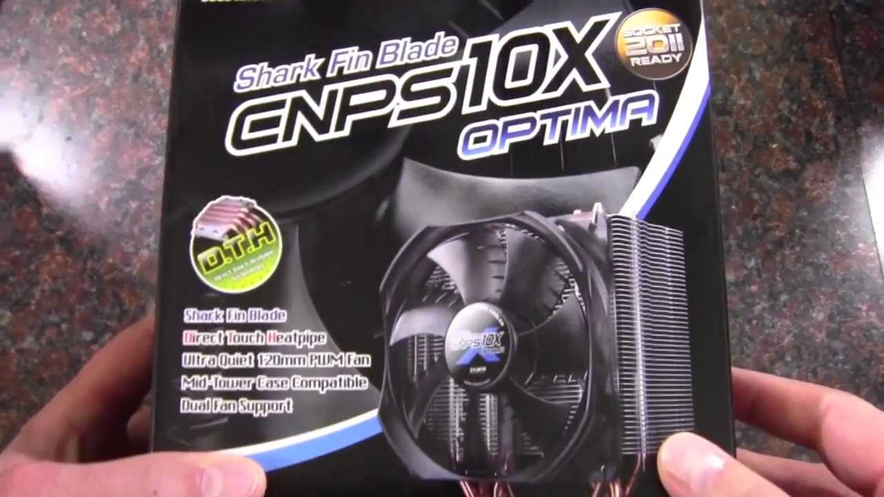 Zalman CNPS10X Optima CPU Heatsink and Fan YouTube