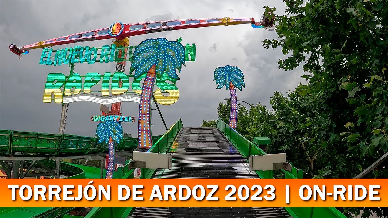 EL NUEVO RÍO VACILÓN · RÁPIDOS | ON-RIDE POV | Torrejón de Ardoz 2023 - Ferias A TOPE