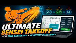 I Built the Ultimate In-Browser Sensei Takeoff Tool for Civil Engineers & Quantity Surveyors