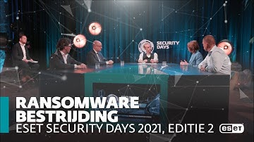 Ransomware bestrijding | ESET Security Days 2021, editie 2