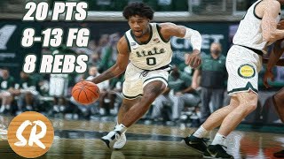 Aaron Henry vs Rutgers 1.5.21 | 20 pts (8-13 FG, 2-4 3pt, 2-2 FT), 8 Reb, 1 Ast, 2 Stl, 4 Blk, 4 TO