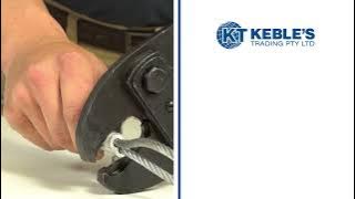 Wire Rope Swaging - Keble's Trading | Construction Equipment Supplier Australia