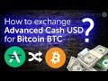 How to deposit Bitcoin into Adv Cash