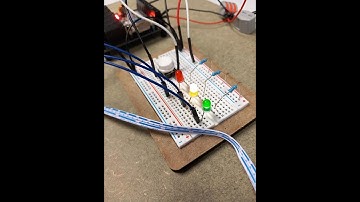 PLC Control of Traffic Light Sequence