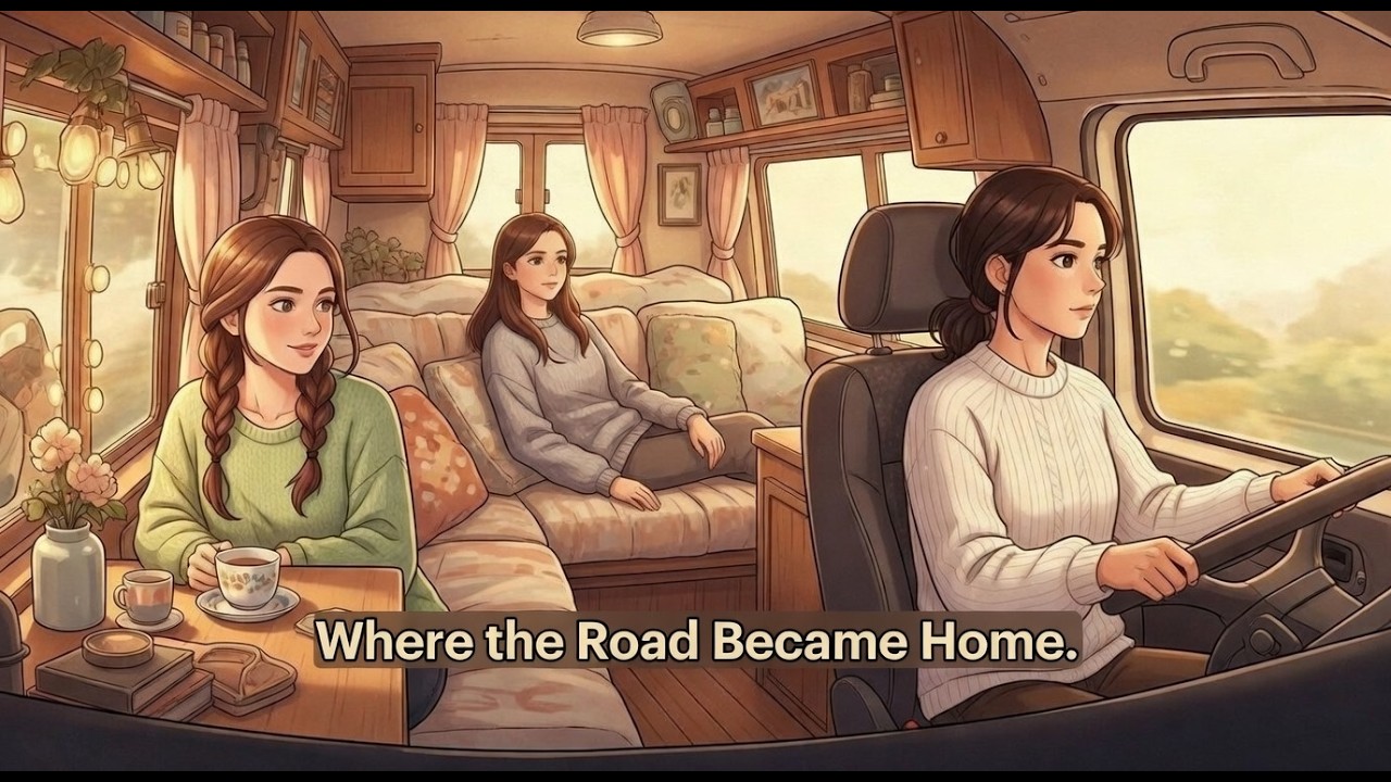 A Warm Little Home on the Road 🚐✨ A Vanity Van Journey (Slow Living)