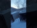 Winter bike in snow mountains. На снегоходе в горах.