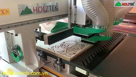 Máy CNC 4 Đầu Làm Pano Cửa, Vách Ngăn CNC Đẹp | Hozltek