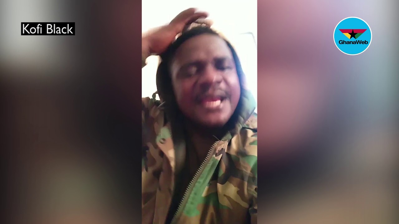 Lockdown: Soldier turns rapper to educate Ghanaians - YouTube