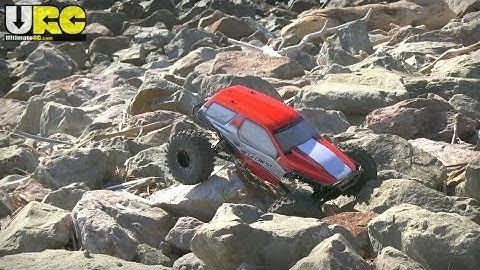 Axial AX10 Ridgecrest crawling, new tires seaside pt. 1