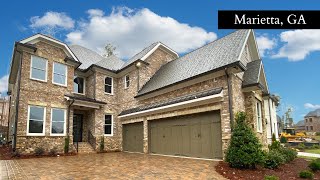 NEW CONSTRUCTION for Sale in Marietta, GA - 5 Bedrooms - 5.5 Bathrooms - #AtlantaHomesForSale