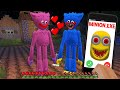 MINION.EXE CALL TO HUGGY WUGGY Poppy Playtime SQUID GAME DOLL MINIONS in MINECRAFT