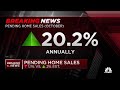 Pending home sales fall unexpectedly in October