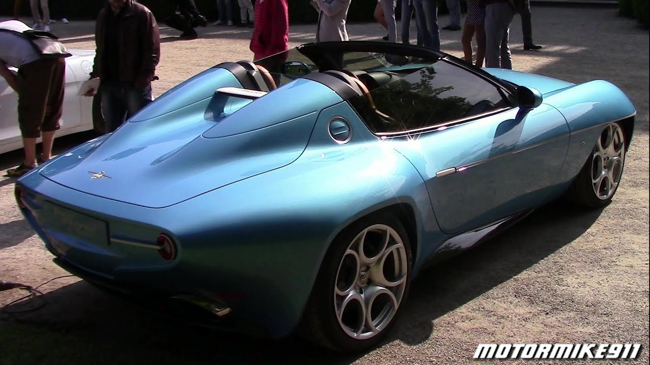 Alfa Romeo Disco Volante Spyder 2016 Pure V8 Sound