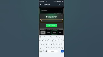 Frog Farm Daily Cipher Code | Frog Farm Today Cipher Code | #frogfarm
