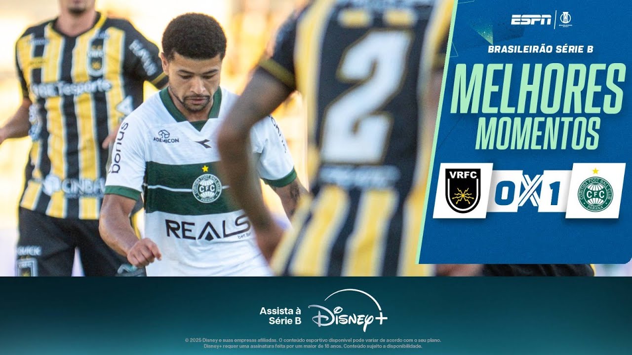 CORITIBA VENCE O VOLTA REDONDA E MANTÉM LIDERANÇA ISOLADA DA SÉRIE B | MELHORES MOMENTOS