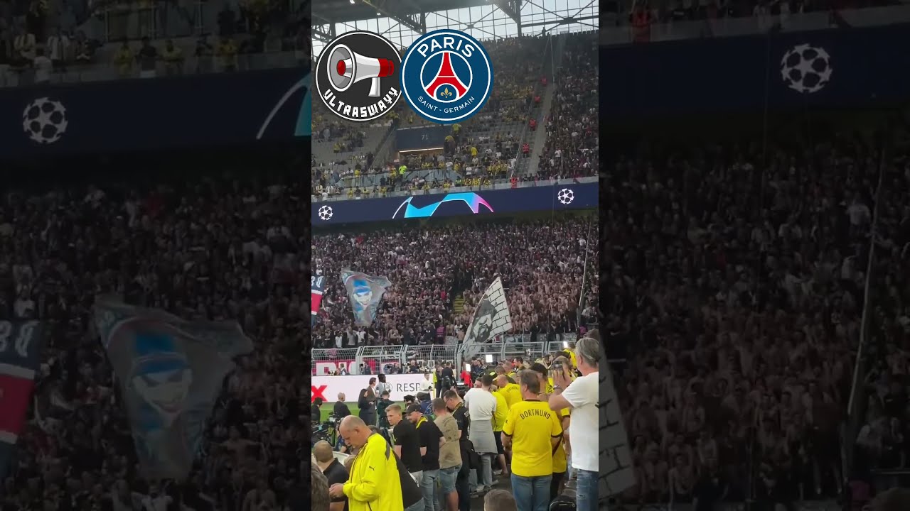 PSG Ultras In Dortmund Psg Ultraswayy Chant Casual Europe Psgultras Ultraspsg