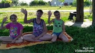 Yoga Challengegirls Gymnastics -Me And My Friends Showing You Our Stretching Innature Inodessa