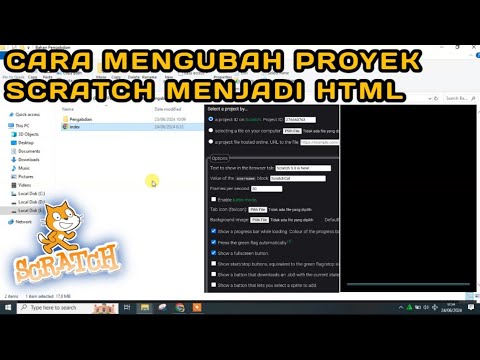 CARA MENGUBAH FILE SCRATCH KE HTML‼️Scratch Tutorial - YouTube